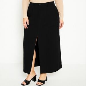Max Studio London Black Maxi Skirt